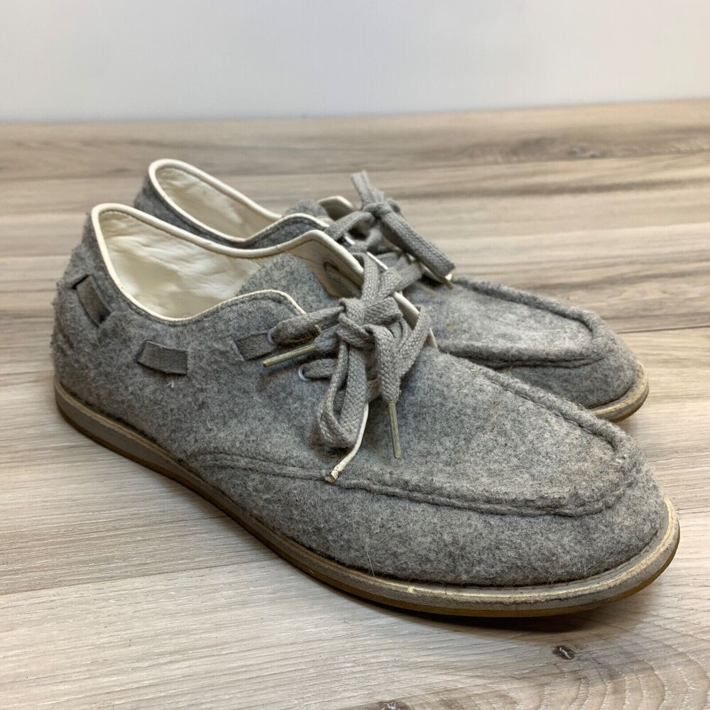 Oinitsuka Tiger Bowlong Grace Womens Heather Grey Shoes -‎ Size 8.5/40.5 EU